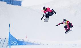 (BEIJING2022)CHINA-ZHANGJIAKOU-OLYMPIC WINTER GAMES-WOMEN'S SNOWBOARD CROSS (CN)