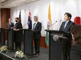 Quad foreign ministers meet in Melbourne
