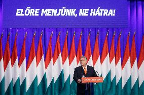 HUNGARY-BUDAPEST-PM-SPEECH