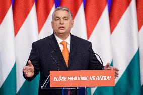HUNGARY-BUDAPEST-PM-SPEECH