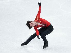 (BEIJING2022)CHINA-BEIJING-FIGURE SKATING-MEN SINGLE SKATING-FREE SKATING (CN)