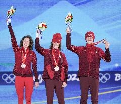 (BEIJING2022)CHINA- ZHANGJIAKOU-OLYMPIC WINTER GAMES-AWARDING CEREMONY (CN)