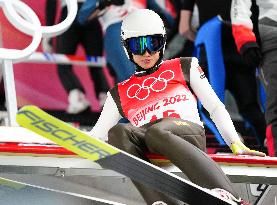 (BEIJING2022) CHINA-ZHANGJIAKOU-OLYMPIC WINTER GAMES-SKI JUMPING-LH-TRIAL (CN)