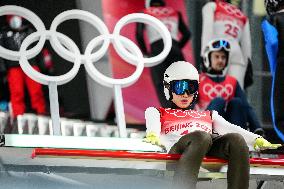 (BEIJING2022) CHINA-ZHANGJIAKOU-OLYMPIC WINTER GAMES-SKI JUMPING-LH-TRIAL (CN)