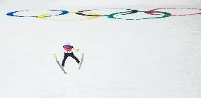 (BEIJING2022) CHINA-ZHANGJIAKOU-OLYMPIC WINTER GAMES-SKI JUMPING-LH-QUALIFICATION (CN)