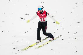 (BEIJING2022) CHINA-ZHANGJIAKOU-OLYMPIC WINTER GAMES-SKI JUMPING-LH-QUALIFICATION (CN)