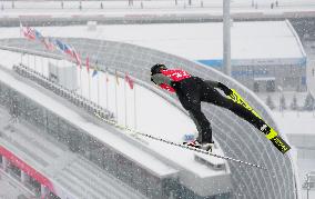 (BEIJING2022) CHINA-ZHANGJIAKOU-OLYMPIC WINTER GAMES-NORDIC COMBINED-TRAINING (CN)