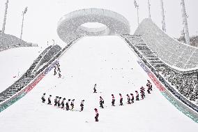 (BEIJING2022) CHINA-ZHANGJIAKOU-OLYMPIC WINTER GAMES-NORDIC COMBINED-TRAINING (CN)