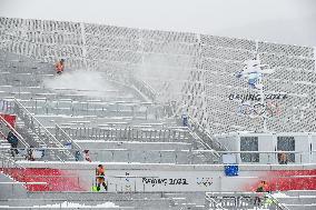 (BEIJING2022) CHINA-ZHANGJIAKOU-OLYMPIC WINTER GAMES-NORDIC COMBINED-TRAINING (CN)