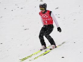 (BEIJING2022) CHINA-ZHANGJIAKOU-OLYMPIC WINTER GAMES-NORDIC COMBINED-TRAINING (CN)