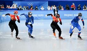 (BEIJING 2022)CHINA-BEIJING-OLYMPIC WINTER GAMES-SHORT TRACK SPEED SKATING (CN)