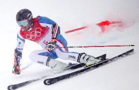 (BEIJING2022) CHINA-BEIJING-OLYMPIC WINTER GAMES-ALPINE SKIING-MEN'S GIANT SLALOM (CN)