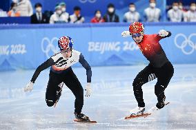 (BEIJING 2022)CHINA-BEIJING-OLYMPIC WINTER GAMES-SHORT TRACK SPEED SKATING (CN)