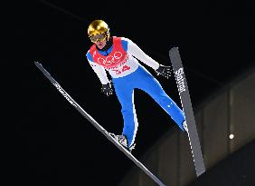 (BEIJING2022) CHINA-ZHANGJIAKOU-OLYMPIC WINTER GAMES-SKI JUMPING-LH (CN)