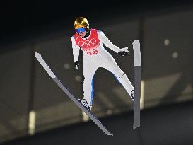 (BEIJING2022) CHINA-ZHANGJIAKOU-OLYMPIC WINTER GAMES-SKI JUMPING-LH (CN)