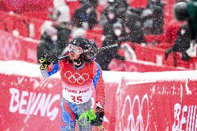 (BEIJING2022) CHINA-BEIJING-OLYMPIC WINTER GAMES-ALPINE SKIING-MEN'S GIANT SLALOM (CN)