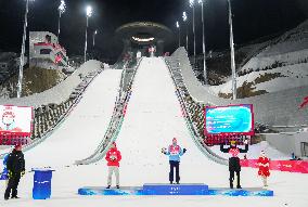 (BEIJING2022) CHINA-ZHANGJIAKOU-OLYMPIC WINTER GAMES-SKI JUMPING-LH (CN)