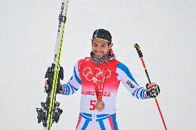 (BEIJING2022) CHINA-BEIJING-OLYMPIC WINTER GAMES-ALPINE SKIING-MEN'S GIANT SLALOM (CN)