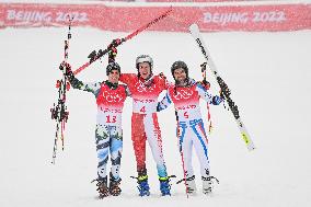 (BEIJING2022) CHINA-BEIJING-OLYMPIC WINTER GAMES-ALPINE SKIING-MEN'S GIANT SLALOM (CN)