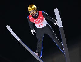 (BEIJING2022) CHINA-ZHANGJIAKOU-OLYMPIC WINTER GAMES-SKI JUMPING-LH (CN)