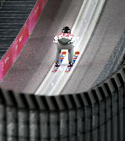 (BEIJING2022) CHINA-ZHANGJIAKOU-OLYMPIC WINTER GAMES-SKI JUMPING-LH-QUALIFICATION (CN)