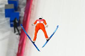 (BEIJING2022) CHINA-ZHANGJIAKOU-OLYMPIC WINTER GAMES-SKI JUMPING-LH-QUALIFICATION (CN)