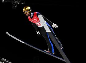 (BEIJING2022) CHINA-ZHANGJIAKOU-OLYMPIC WINTER GAMES-SKI JUMPING-LH-QUALIFICATION (CN)