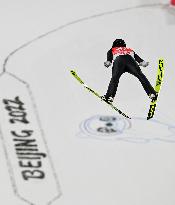 (BEIJING2022) CHINA-ZHANGJIAKOU-OLYMPIC WINTER GAMES-SKI JUMPING-LH-QUALIFICATION (CN)