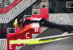 (BEIJING2022) CHINA-ZHANGJIAKOU-OLYMPIC WINTER GAMES-SKI JUMPING-LH-TRIAL (CN)