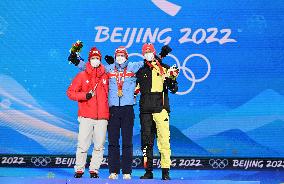 (BEIJING2022)CHINA- ZHANGJIAKOU-OLYMPIC WINTER GAMES-AWARDING CEREMONY (CN)