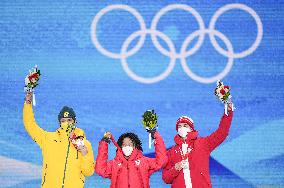 (BEIJING2022)CHINA- ZHANGJIAKOU-OLYMPIC WINTER GAMES-AWARDING CEREMONY (CN)