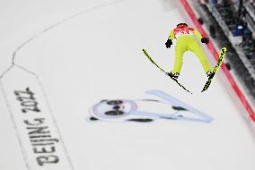 (BEIJING2022) CHINA-ZHANGJIAKOU-OLYMPIC WINTER GAMES-SKI JUMPING-LH (CN)