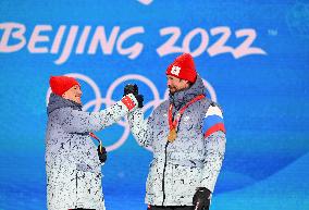 (BEIJING2022)CHINA- ZHANGJIAKOU-OLYMPIC WINTER GAMES-AWARDING CEREMONY (CN)