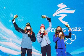 (BEIJING2022)CHINA- ZHANGJIAKOU-OLYMPIC WINTER GAMES-AWARDING CEREMONY (CN)