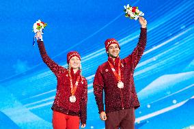 (BEIJING2022)CHINA- ZHANGJIAKOU-OLYMPIC WINTER GAMES-AWARDING CEREMONY (CN)