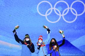 (BEIJING2022)CHINA- ZHANGJIAKOU-OLYMPIC WINTER GAMES-AWARDING CEREMONY (CN)