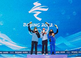 (BEIJING2022)CHINA- ZHANGJIAKOU-OLYMPIC WINTER GAMES-AWARDING CEREMONY (CN)