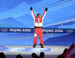 (BEIJING2022)CHINA- ZHANGJIAKOU-OLYMPIC WINTER GAMES-AWARDING CEREMONY (CN)