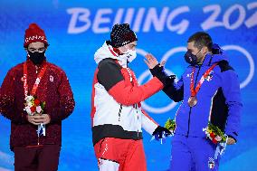 (BEIJING2022)CHINA- ZHANGJIAKOU-OLYMPIC WINTER GAMES-AWARDING CEREMONY (CN)