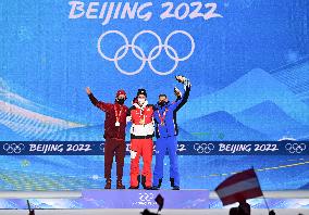 (BEIJING2022)CHINA- ZHANGJIAKOU-OLYMPIC WINTER GAMES-AWARDING CEREMONY (CN)