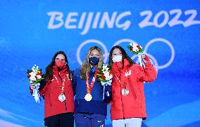 (BEIJING2022)CHINA- ZHANGJIAKOU-OLYMPIC WINTER GAMES-AWARDING CEREMONY (CN)