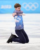 (BEIJING2022)CHINA-BEIJING-FIGURE SKATING-MEN SINGLE SKATING-FREE SKATING (CN)