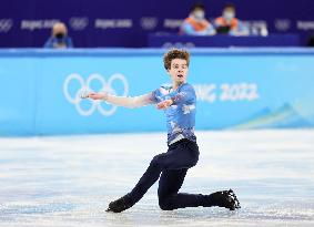 (BEIJING2022)CHINA-BEIJING-FIGURE SKATING-MEN SINGLE SKATING-FREE SKATING (CN)