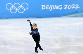(BEIJING2022)CHINA-BEIJING-FIGURE SKATING-MEN SINGLE SKATING-FREE SKATING (CN)