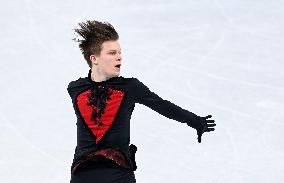 (BEIJING2022)CHINA-BEIJING-FIGURE SKATING-MEN SINGLE SKATING-FREE SKATING (CN)