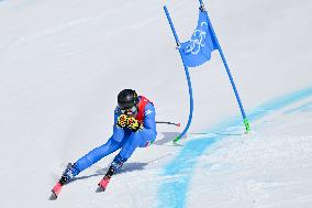 (BEIJING2022)CHINA-BEIJING-OLYMPIC WINTER GAMES-ALPINE SKIING-WOMEN'S SUPER-G (CN)