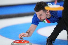 (BEIJING2022)CHINA-BEIJING-OLYMPIC WINTER GAMES-CURLING-MEN'S ROUND ROBIN SESSION-CHN VS ITA (CN)