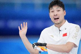 (BEIJING2022)CHINA-BEIJING-OLYMPIC WINTER GAMES-CURLING-MEN'S ROUND ROBIN SESSION-CHN VS ITA (CN)