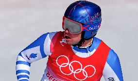 (BEIJING2022)CHINA-BEIJING-OLYMPIC WINTER GAMES-ALPINE SKIING-MEN'S ALPINE COMBINED (CN)