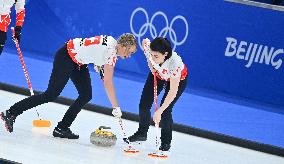 (BEIJING2022)CHINA-BEIJING-OLYMPIC WINTER GAMES-CURLING-WOMEN'S ROUND ROBIN SESSION-GRB VS SUI (CN)